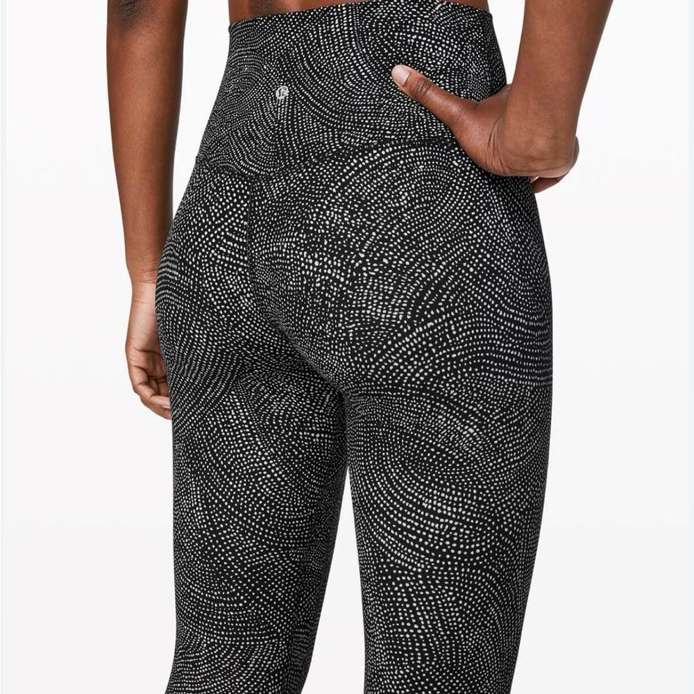 Lululemon Align Black and White Leggings